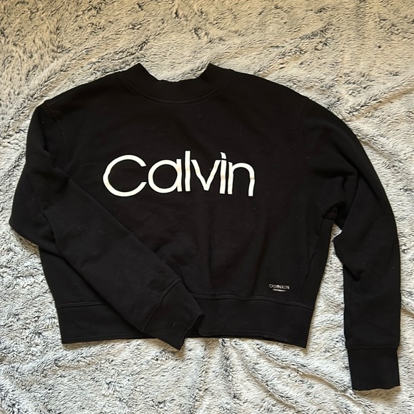 Calvin Klein Performance Sweaters - Calvin Klein performance crop crewneck